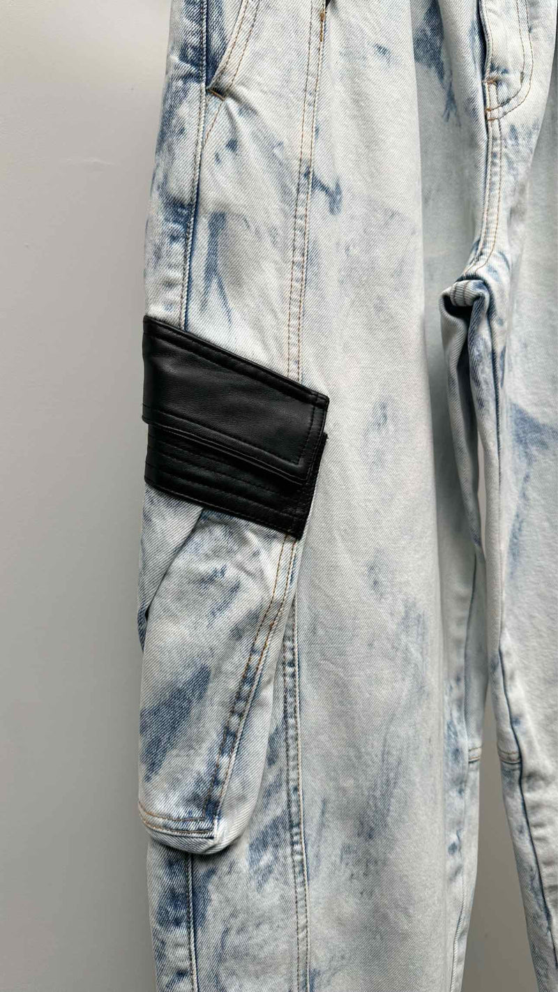 CELINE High-waisted Cargo-con Toppe Jeans