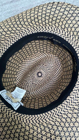 Hermes Two-tone Straw Hat