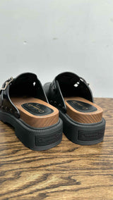 Christian Dior Diorquake Buckled Clogs