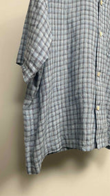 Arts & Science S/S Plaid Linen Shirt