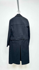 Helmut Lang Layered Zip-up Trench Coat