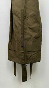 Margiela N/S Logo-print Military Deconstructed Midi Dress