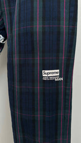 Supreme X Junya Watanabe Plaid Painted Work Pants