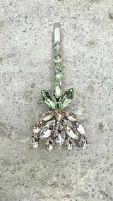 Simone Rocha Crystal Carnation Hair Clip