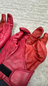 D.HYGEN Layered Leather Gloves
