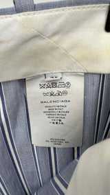 Balenciaga Stripe Wide Pants