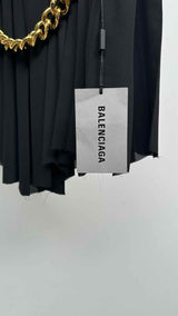 Balenciaga Chain Pleated Skirt
