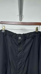 Balenciaga Drawstring-Waist Wide-Leg Pants