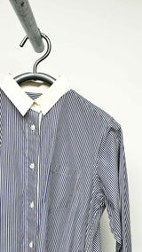 Sacai Waist-buckled Stripe Shirt