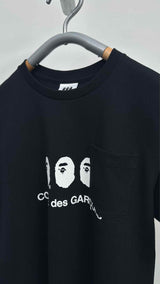 A Bathing Ape X Comme Des GarÃ§ons Printed T-shirt