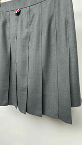 Thom Browne Dropped-back Pleated Skirt