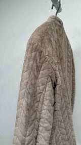 Brett Johnson Padded Suede Racer Jacket