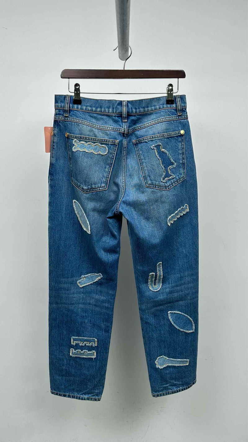 Chanel Patchwork Jeans