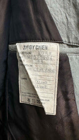 Ziggy Chen Textured Row-edge Blazer Jacket