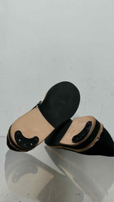 Ann Demeulemeester Canvas-upper Embroidered Derby