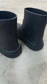 Prada Logo Rubber Boots