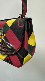 Vivienne Westwood Plaid Orb Shoulder Bag