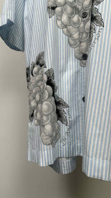 JW Anderson S/S Grape Striped Vacation Shirt