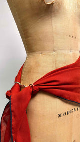 Hermes Horse Bit Scarf Ring