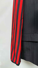 Comme Des Garcons Homme Plus Stripe-sleeve Blazer Jacket