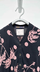 Sacai X Sun Surf  Jacquard Hybrid Cardigan