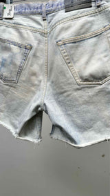 Our Legacy Raw-end Bleached Denim Shorts