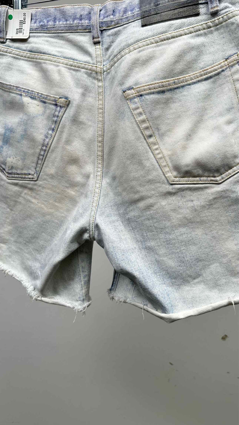 Our Legacy Raw-end Bleached Denim Shorts