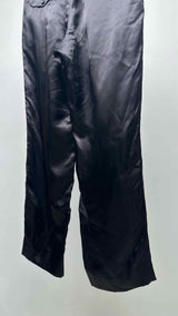 Comme Des Garçons Satin Cut-out Wide Pants