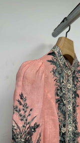 Zimmermann L/S Moonshine Floral Voile Maxi Dress