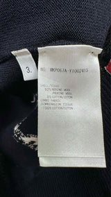 Thom Browne S/S Sky Icons Intarsia Knit Polo Shirt
