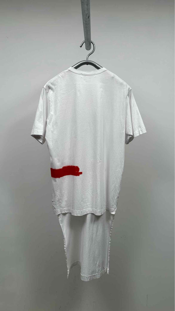 Comme Des Garçons Shirt x Jean Michel Basquiat Front - long Basquiat T-shirt
