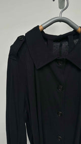 Ann Demeulemeester Multi-strap Fluid Trench Coat
