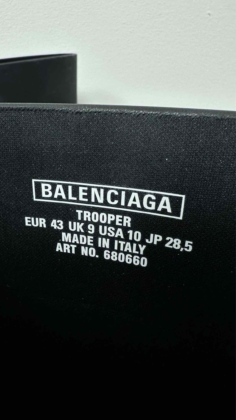 Balenciaga Trooper Rubber Boots