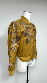 Dries Van Noten Floral Embroidered Reversible Bomber Jacket