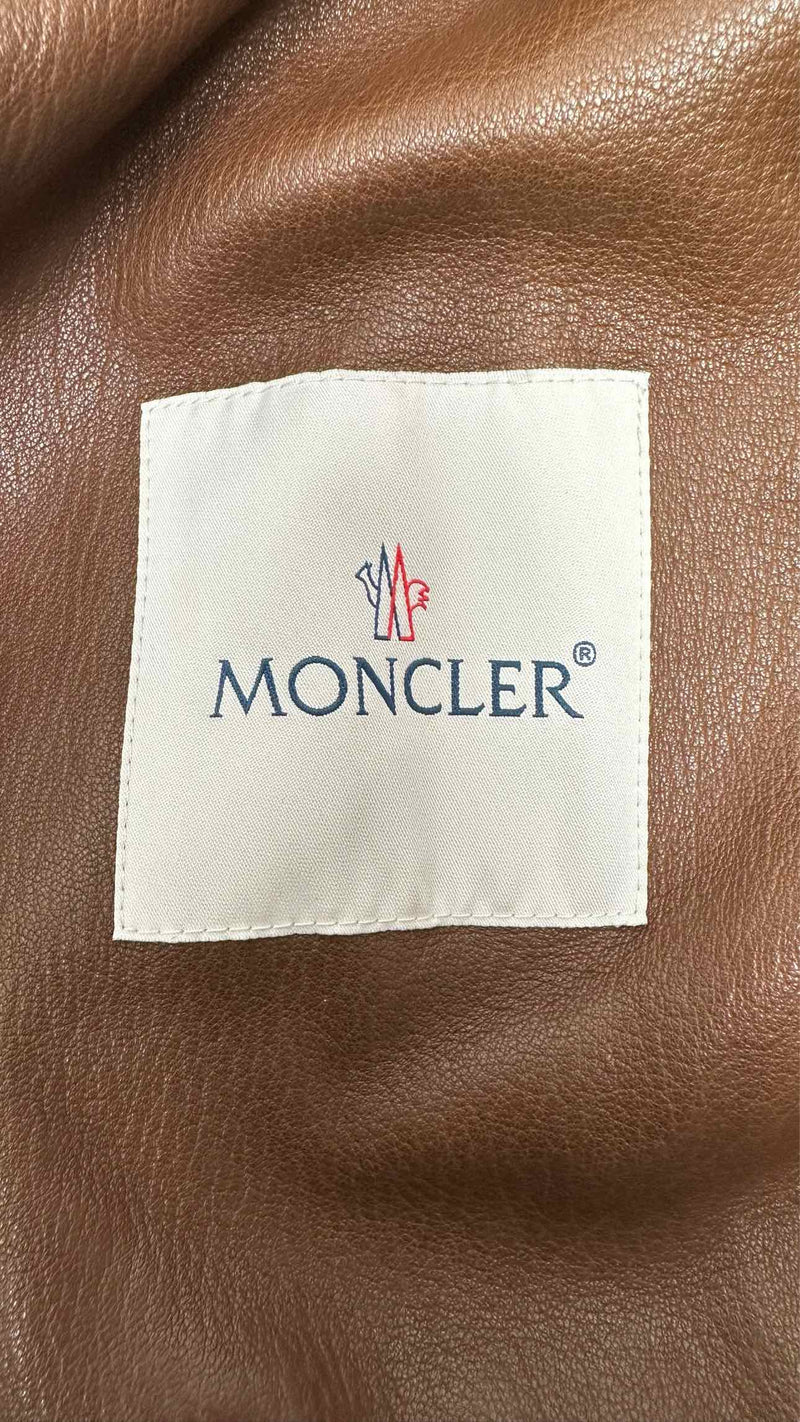 Moncler Suede Bomber Jacket
