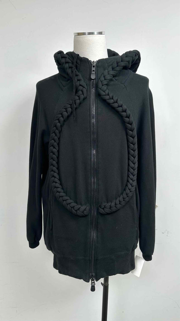 Bernhard Willhelm Braided Long Zip-up Hoodie