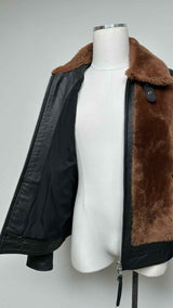 J Lindeberg Leather/ Shearling Jacket