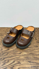 Acne Studios Mary Jane Star Cut-out  Mules