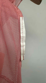 Comme Des Garcons Bow-Detail Mesh Tank Top