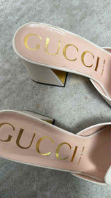 Gucci Nappa Charlotte Mules