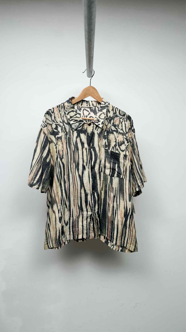 Our Legacy S/S Hanabi Inside-out Print Shirt