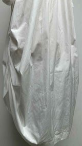 Noir Kei Ninomiya Puff-sleeve Ruched Shirt Maxi Dress