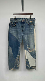 Kapital Kountry Patchwork Damage Jeans