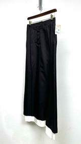 Peter Do Pleated Long Silk Skirt