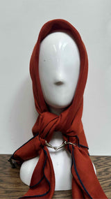 Hermes Horse Bit Scarf Ring