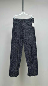 Kozaburo Snake Jacquard Extra Baggy Jeans