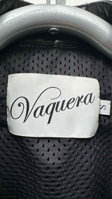Vaquera Padded Leather Racer Jacket
