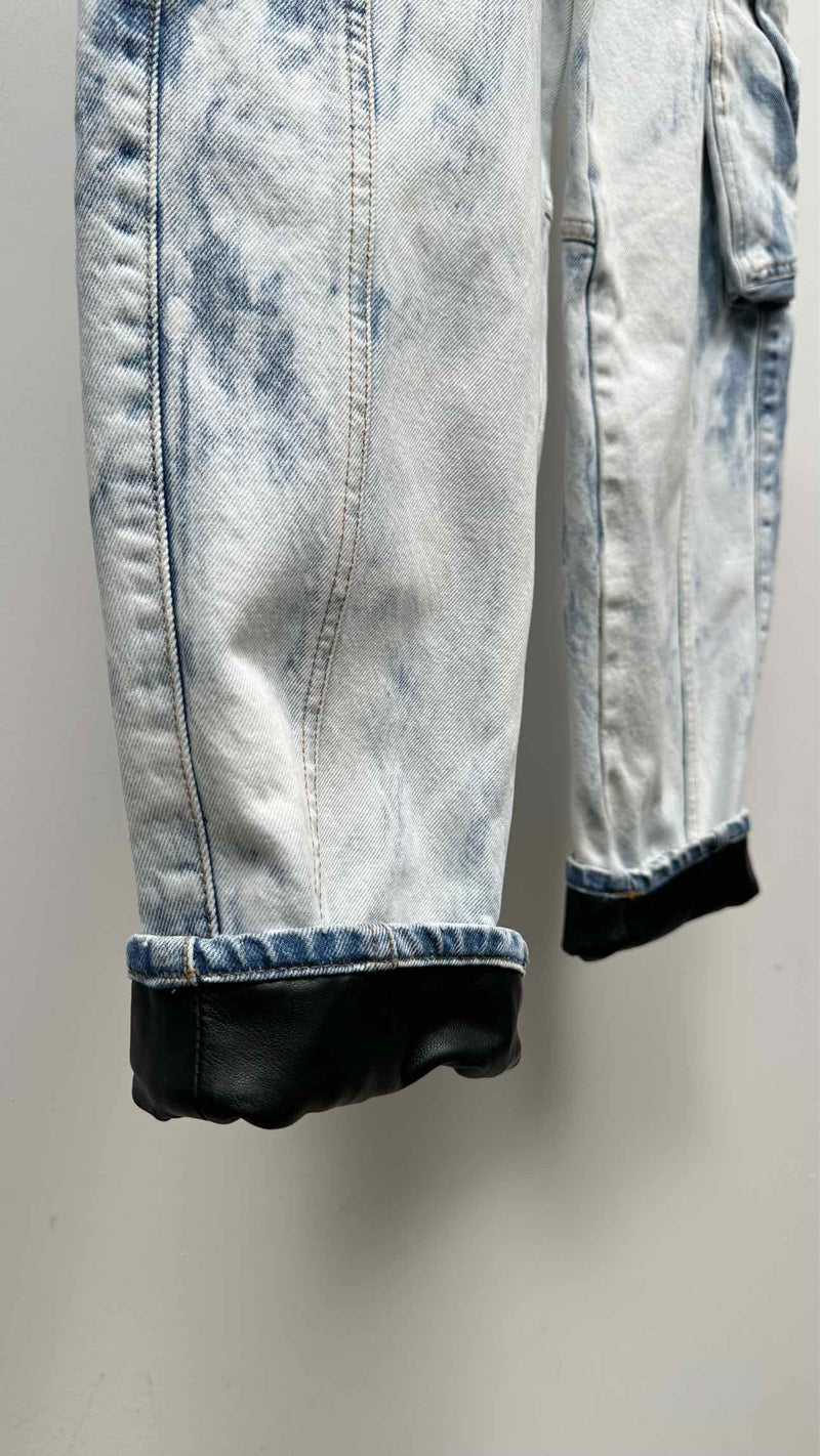 CELINE High-waisted Cargo-con Toppe Jeans