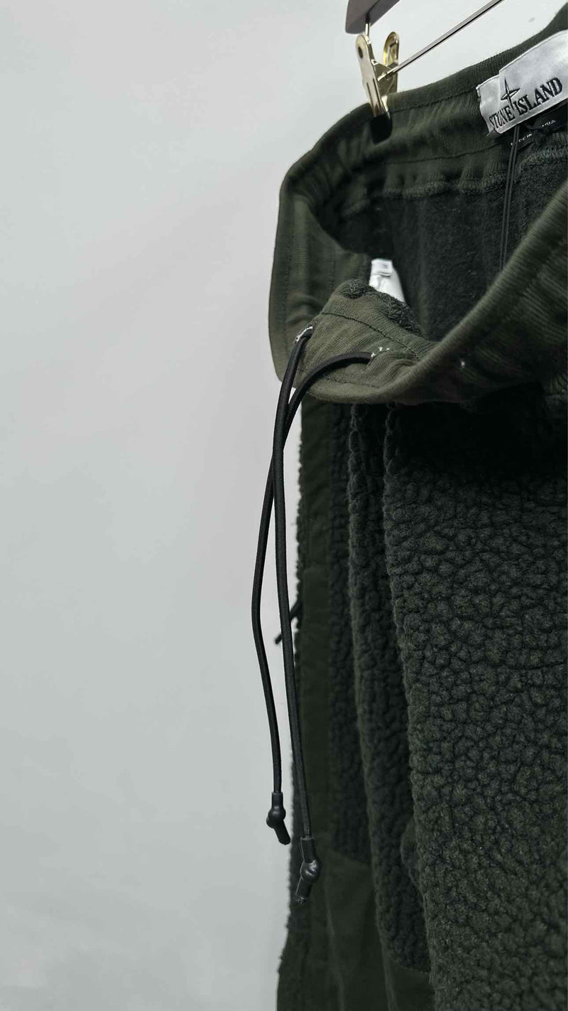Stone Island Furry Fleece Cargo Easy Pants
