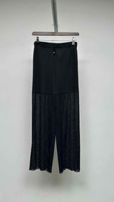 Pleats Please Pleated Mesh-hybrid Easy Pants